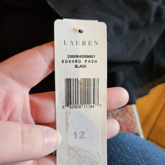 NWT Ralph Lauren Black Tiered Midi Skirt - Picture 3 of 5